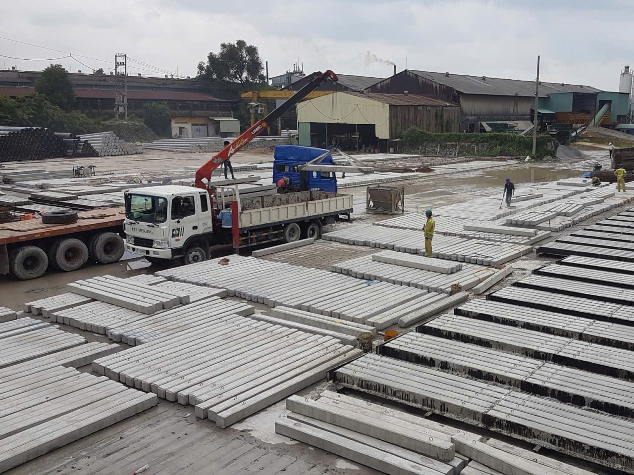 Cọc vuông bê tông